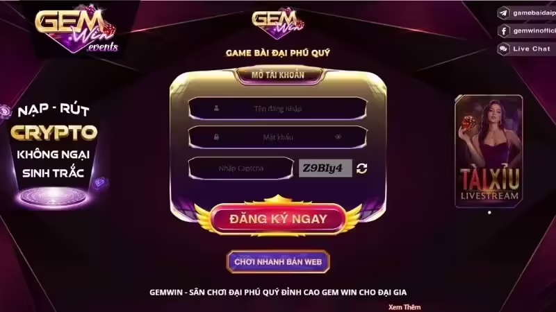Bạn có thể tham gia cá cược đá gà trên Gemwin một cách dễ dàng