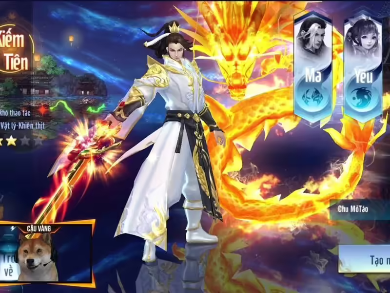 Đồ họa nhân vật trong Thanh Xà Bạch Xà được thiết kế hiện đại, sắc nét